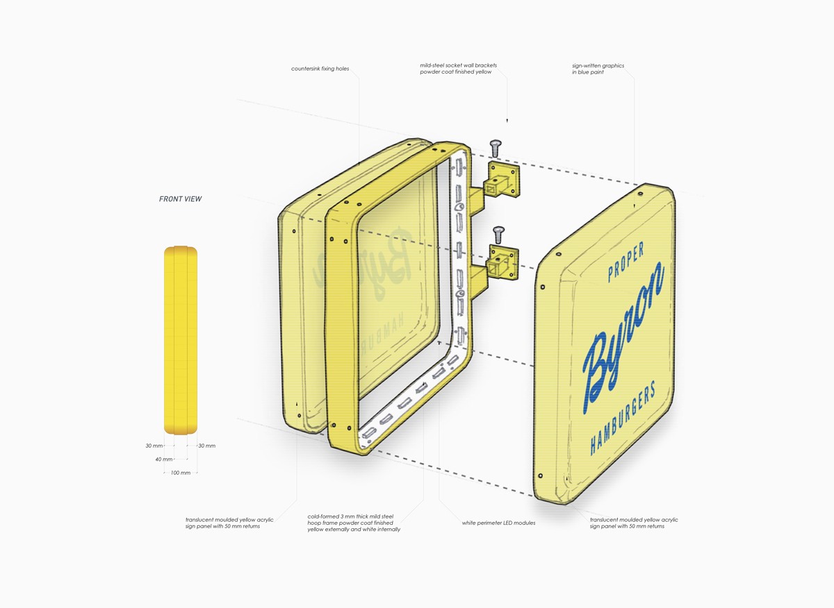 Charlie Smith Design — Byron Camberley Signage